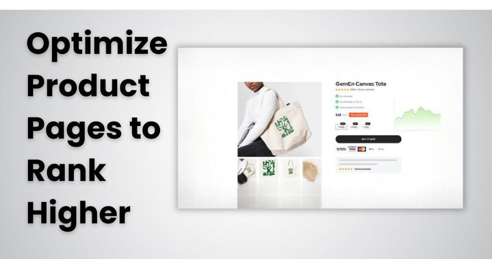 Optimize Product Pages to Rank Higher